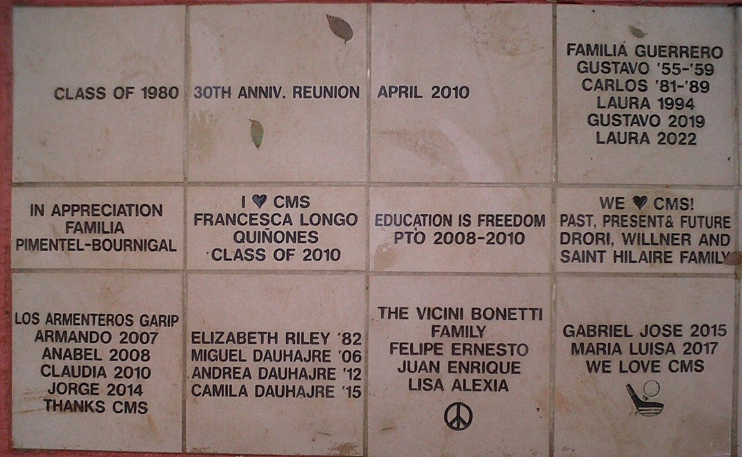 Leave a Mark...Buy a Brick